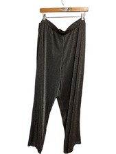 Yours Black Glitter High Rise