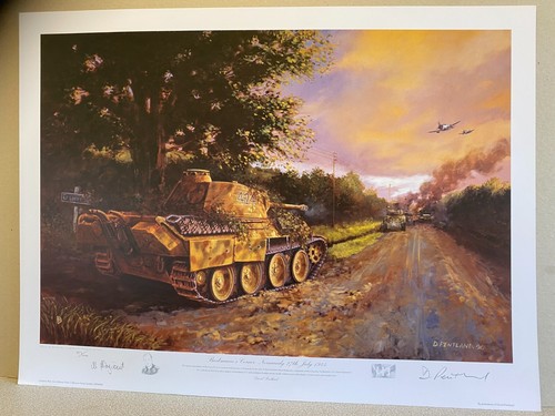 Tiger tank ace signed - tiger,