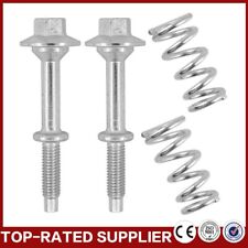4Pcs Set Exhaust Bolts + Spring Kit For Honda Civic Integra EK EG DC2 DC5 Type R