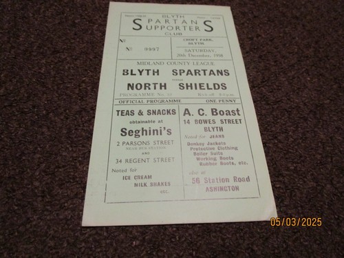 Blyth spartans north - blyth,