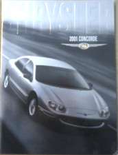 2001 Chrysler Concorde USA Brochure Brochure, 28 Pages