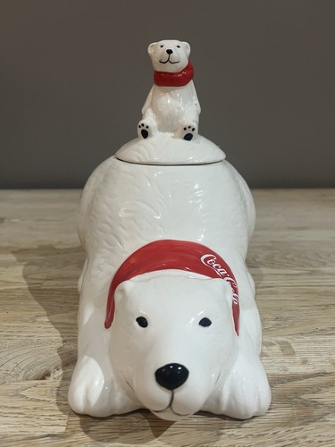 Coca cola polar bear cookie - polar,