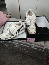 Chanel Cream Trainers. Size