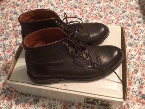 Frye men black leather - frye, men’s