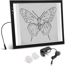 HSK A3 Artist tracing Light Box Copy Table, 12V1A Adapter Power Dimmerable 
