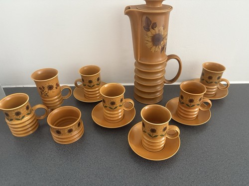 Carlton ware coffee set - carlton,