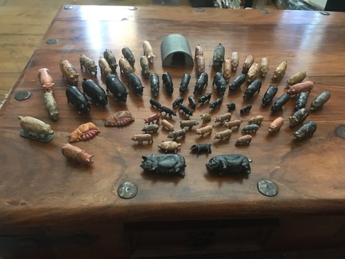 Job lot vintage lead - lot,
