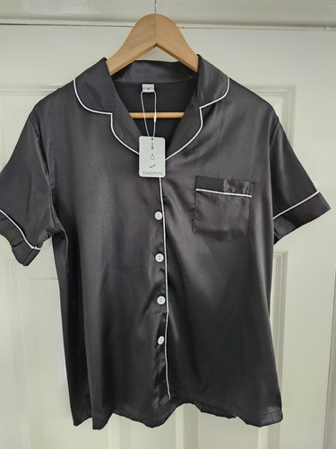 Women satin pyjama top - satin, by