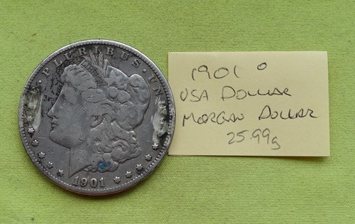 1901 silver usa american - 1901, o