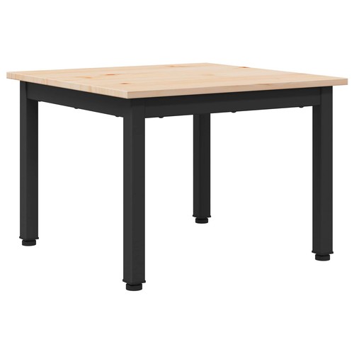 Coffee table solid pine wood - coffee,