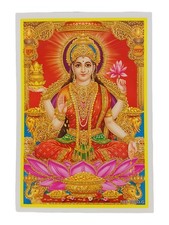 Lakshmi hindu goddess glossy - hindu,