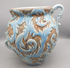 Vtg Thomas Forester & Sons Phoenix Ware Athens Pattern Twin Handled Vase 6182(P)