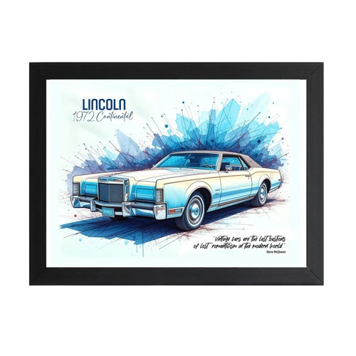 Framed car posters - framed, posters,