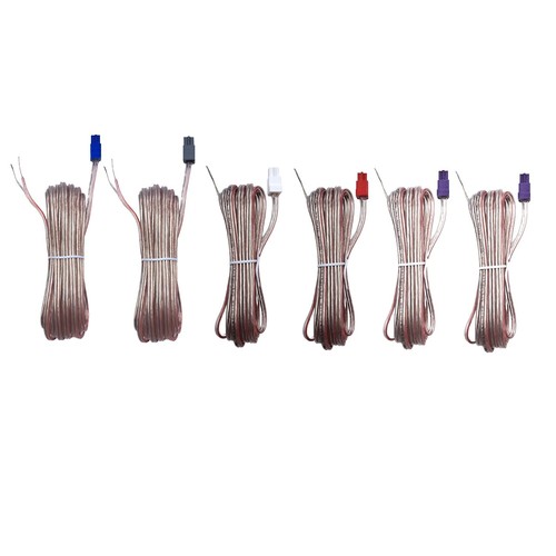 Speaker red gray wires - 6x,