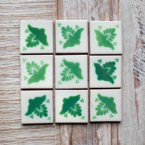 Mexican tiles flay verde - mexican,