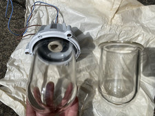 COUGHTRIE SW10 SPARE GLASS NEW UNUSED WELLGLASS REVO SWAN NECK LIGHT  VINTAGE