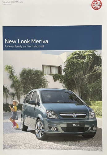2006 2007 vauxhall meriva - 2006/2007, uk