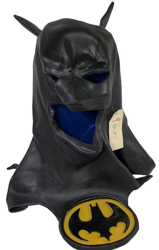 Vtg 1989 comics batman cowl - 1989, dc