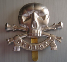 Superb BRITISH  - '17th 21st LANCERS' INSIGNIA BADGE