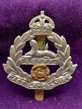 The East Lancashire Regiment Genuine British Military Army Cap Badge