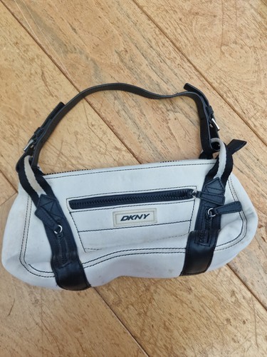 Vintage dkny white canvas - white,