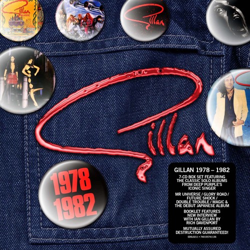 Gillan 1978 1982 - gillan, box