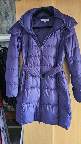 Uniqlo purple padded coat - uniqlo,