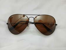 B&L Ray-Ban Aviator Driving Series L1694 Black Chrome Frames B-15 TGM Lens 62mm 