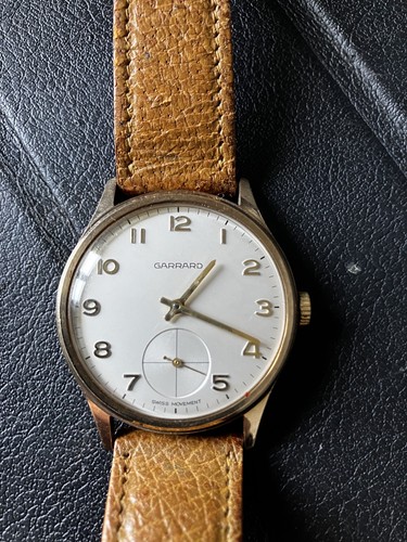 Solid gold garrard - garrard, gents