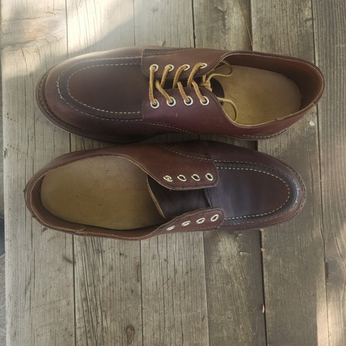 Red wing moc toe - wing, oxford