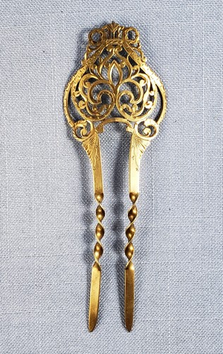 Antique pierced etched