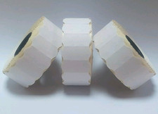 White Price Gun Labels 26x12mm CT4 Various Quantities Lynx Puma Motex PERMANENT