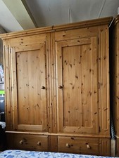 *LAST CHANCE* SOLID PINE WOOD Wardrobe - Quick Sale!