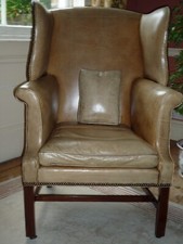 ANTIQUE GEORGIAN WINGBACK