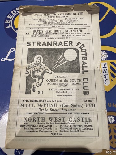 Stranraer queen the south - stranraer, v