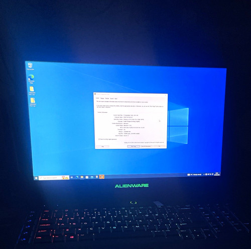 Alienware gaming laptop - r2,