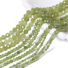 2 3 4mm Natural Faceted Green