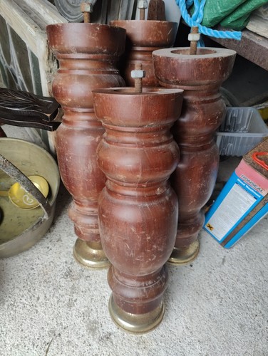 Antique carved mahogany - 4,