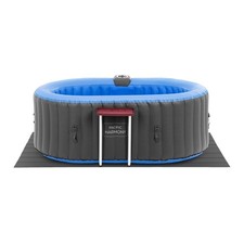 Uniprodo Outdoor Inflatable Hot Tub Spa 2 Person 100 Jets 550L