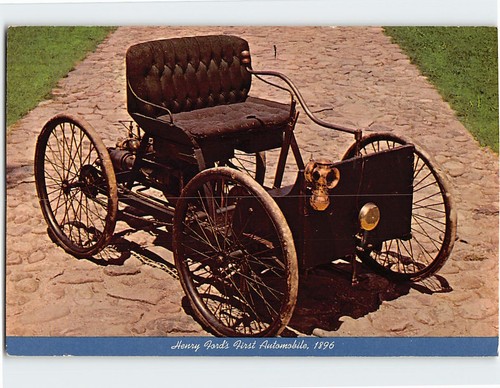 Postcard henry ford - henry, ford's