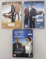 Life On Mars Series 1&2 + Ashes To Ashes Series 1 DVD Box Set Bundle