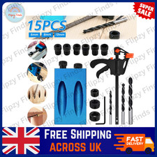 15Pcs Pocket Hole Jig Kit
