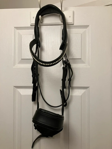 Fairfax snaffle cavesson - snaffle,