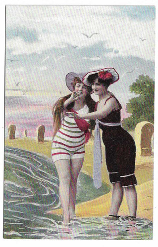 Vintage postcard two - of,