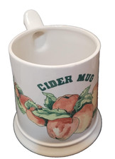Bulmers Traditional Cider ceramic Tankard mug apples