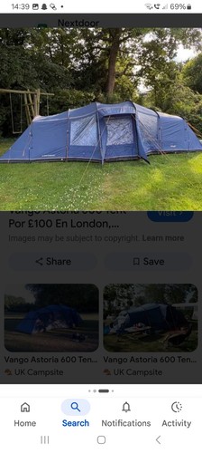 Vango astoria 600 tent - vango,