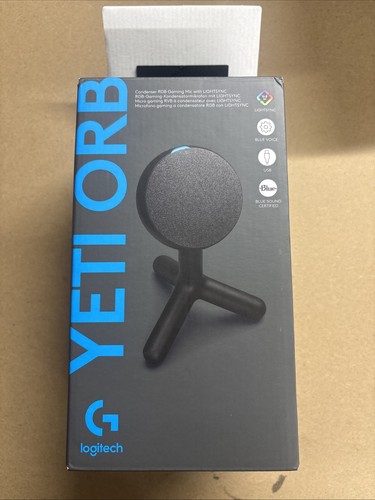 Logitech yeti orb - logitech, rgb