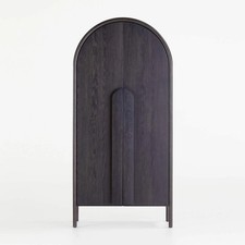 Charcoal Brown Storage Cabinet by Leanne Ford