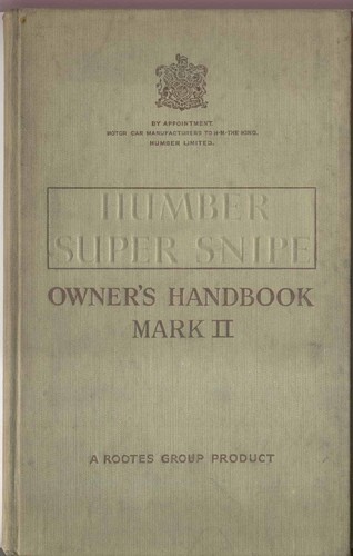 Humber super snipe ii - super, mk