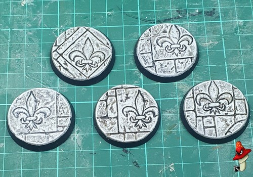 40mm resin base sisters - base, b,